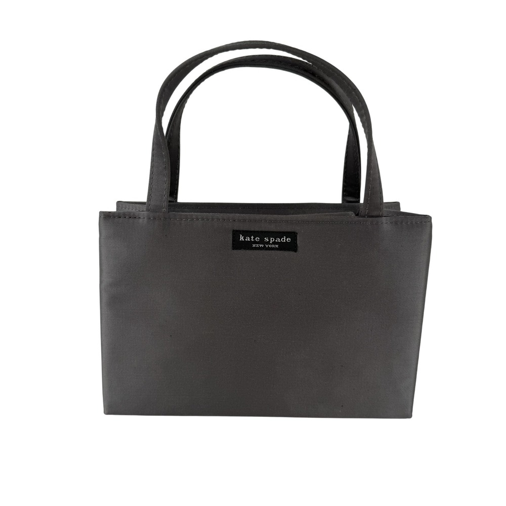 Kate Spade New York Tote Bag Womens‎ Small Gray Mini Top Handle Micro Purse